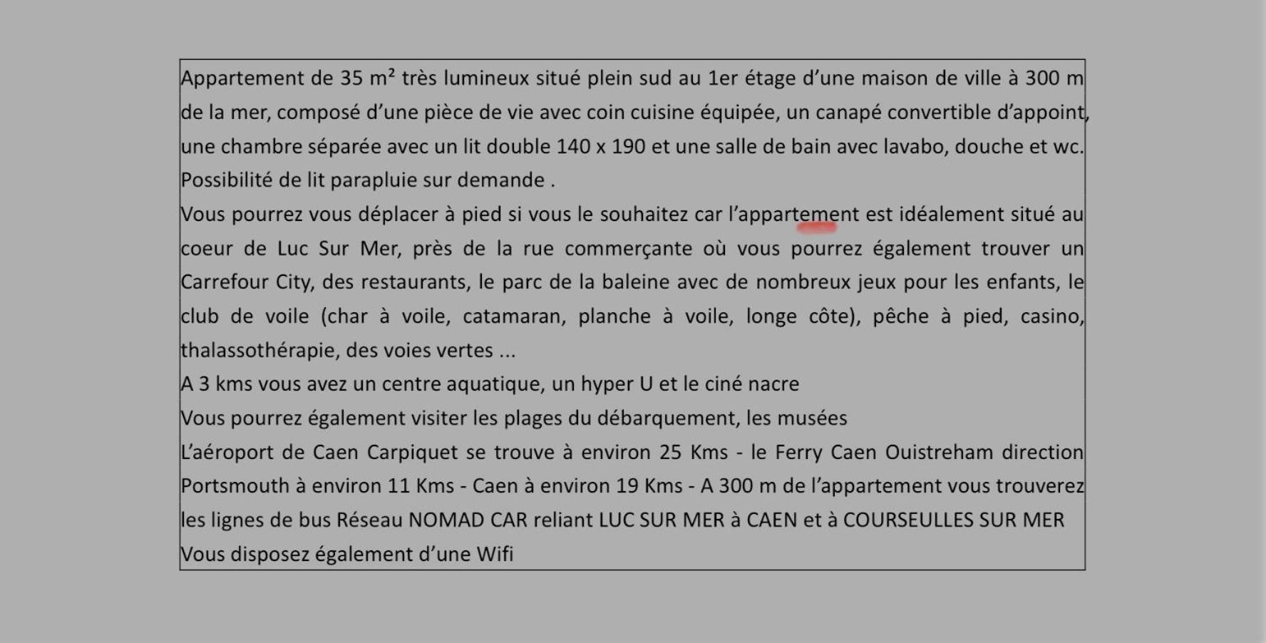 35 M2 1er Etage 200 M De La Avec Jardin Luc-sur-Mer